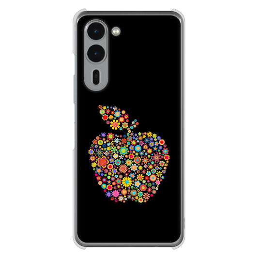 arrows We2 Plus F-51E docomo 高画質仕上げ 背面印刷 ハードケース 【1195 カラフルアップル】