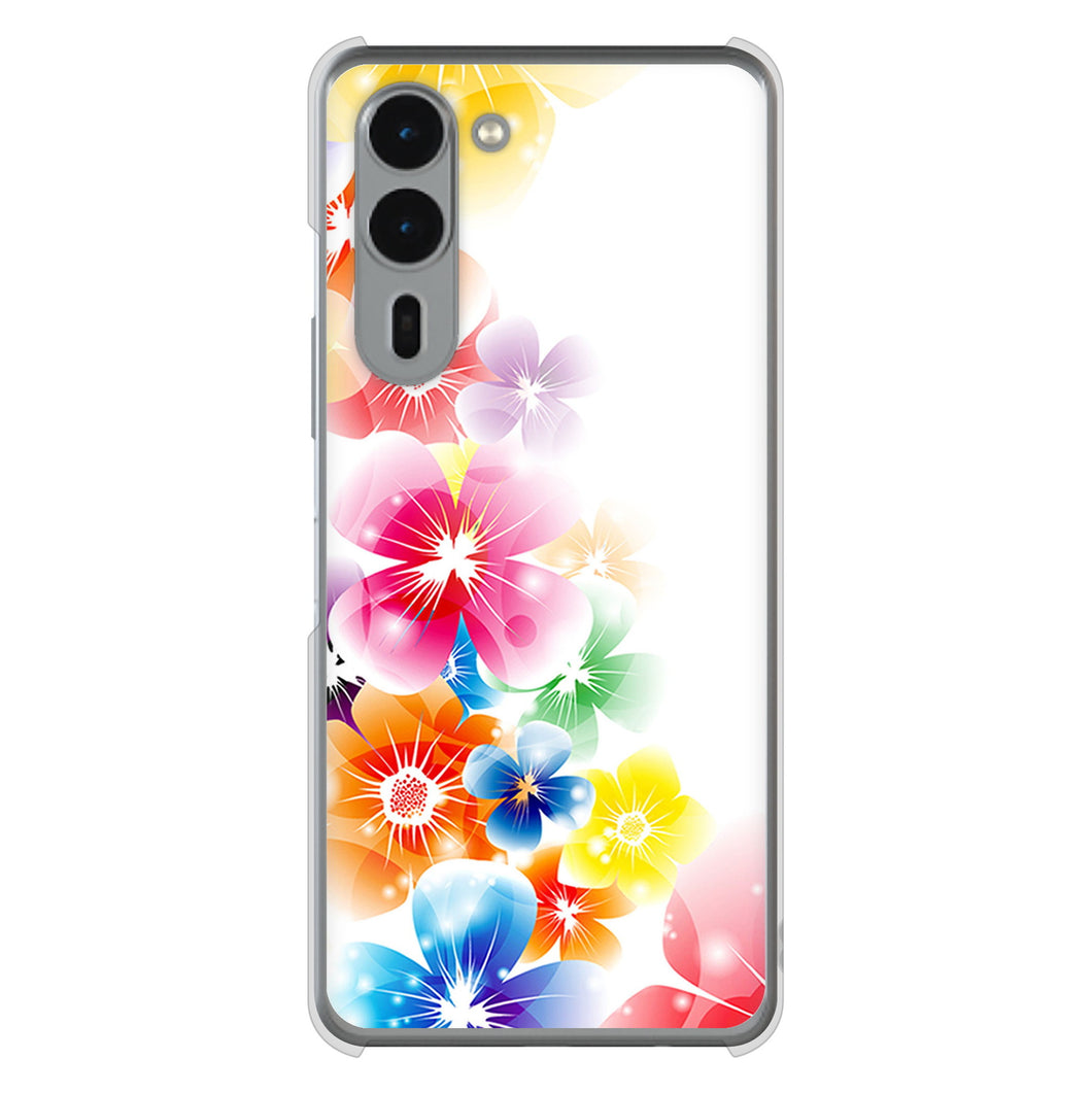 arrows We2 Plus F-51E docomo 高画質仕上げ 背面印刷 ハードケース 【1209 光と花】