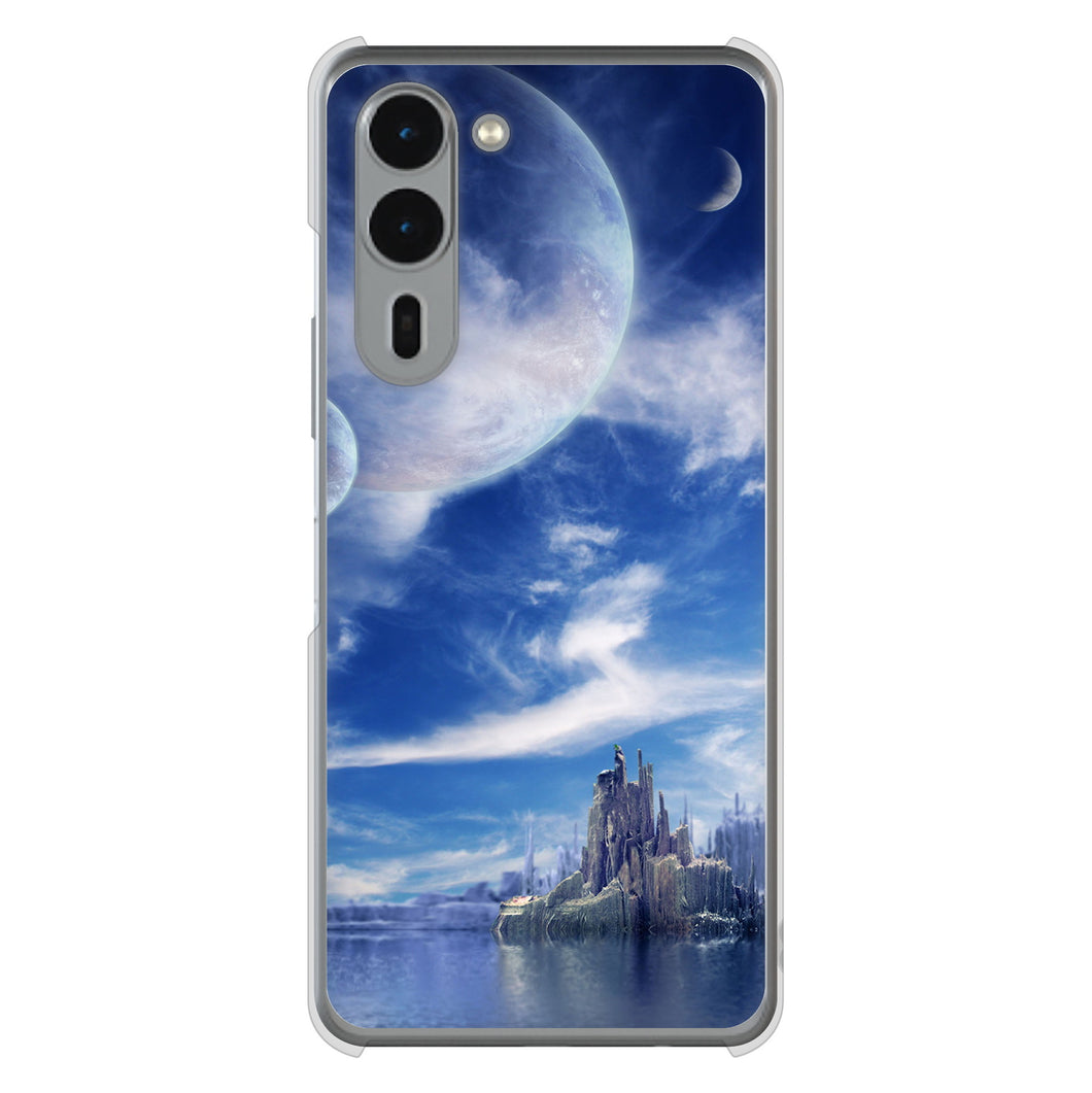 arrows We2 Plus F-51E docomo 高画質仕上げ 背面印刷 ハードケース 【1270 広がる宇宙】