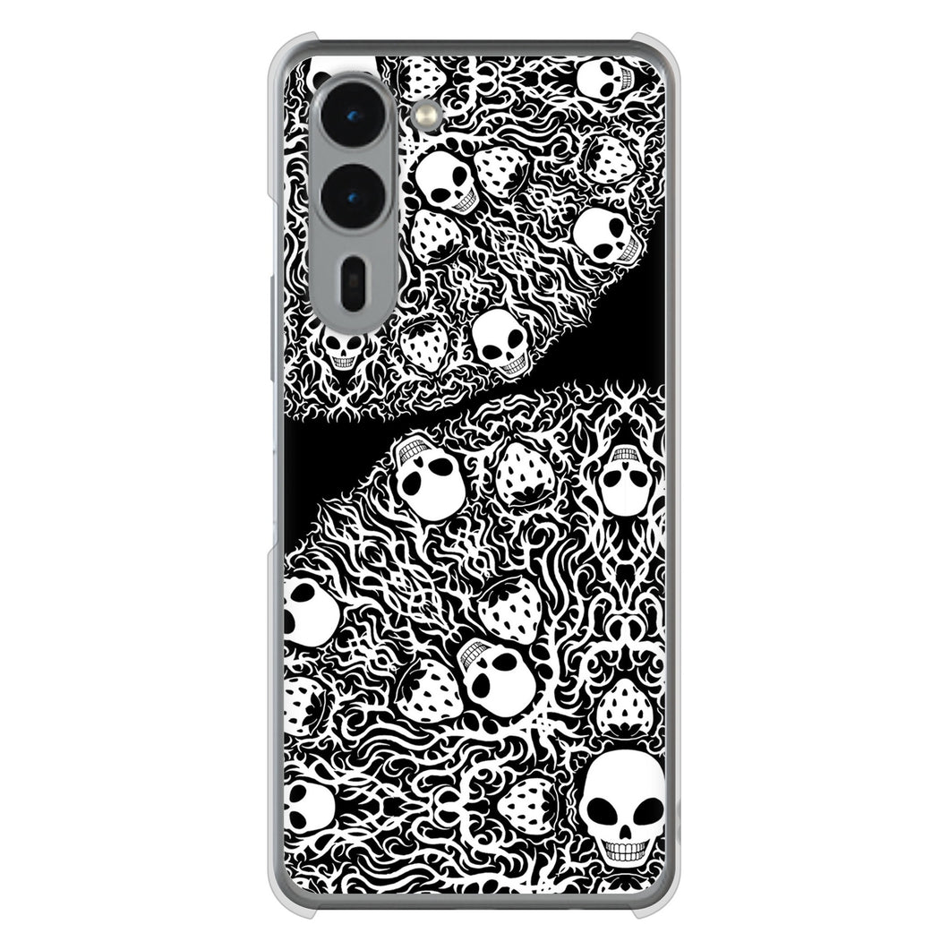 arrows We2 Plus F-51E docomo 高画質仕上げ 背面印刷 ハードケースむかいあぐる 苺骸骨曼荼羅