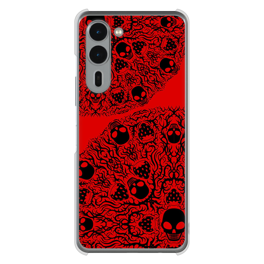 arrows We2 Plus F-51E docomo 高画質仕上げ 背面印刷 ハードケースむかいあぐる 苺骸骨曼荼羅