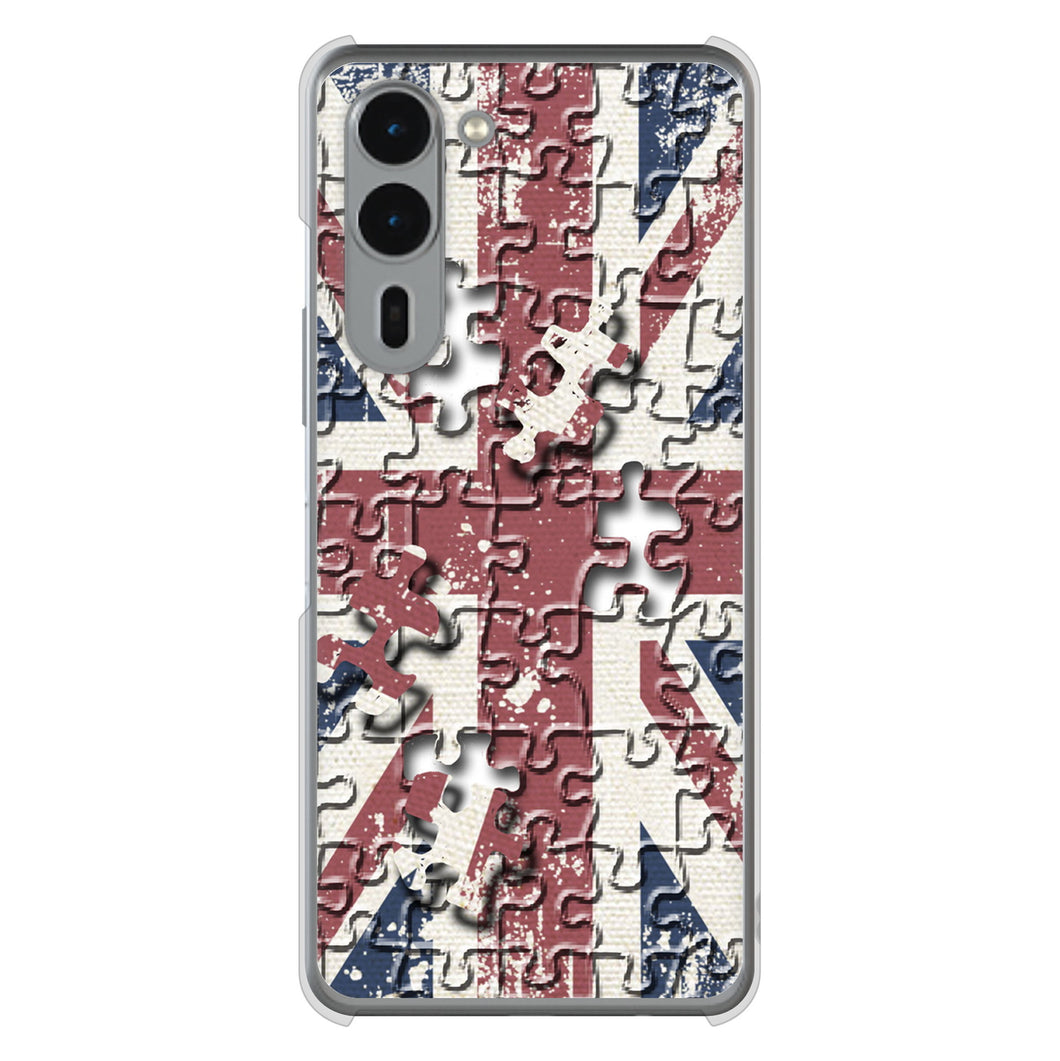 arrows We2 Plus F-51E docomo 高画質仕上げ 背面印刷 ハードケースユニオンジャック