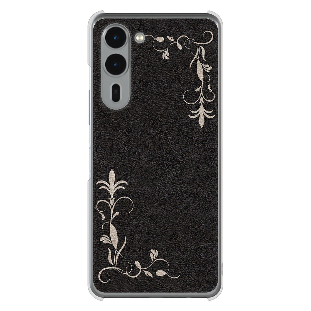 arrows We2 Plus F-51E docomo 高画質仕上げ 背面印刷 ハードケース 【EK825 レザー風グラスフレーム】