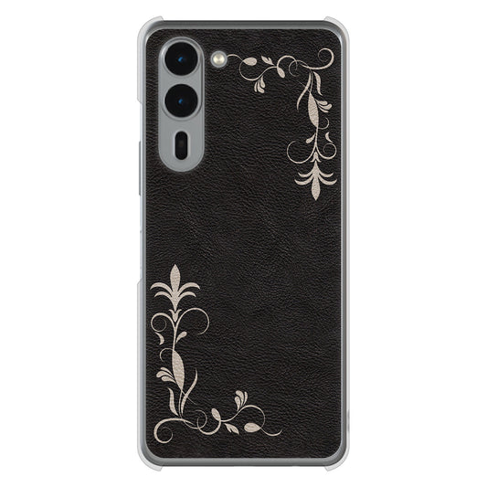 arrows We2 Plus F-51E docomo 高画質仕上げ 背面印刷 ハードケース 【EK825 レザー風グラスフレーム】