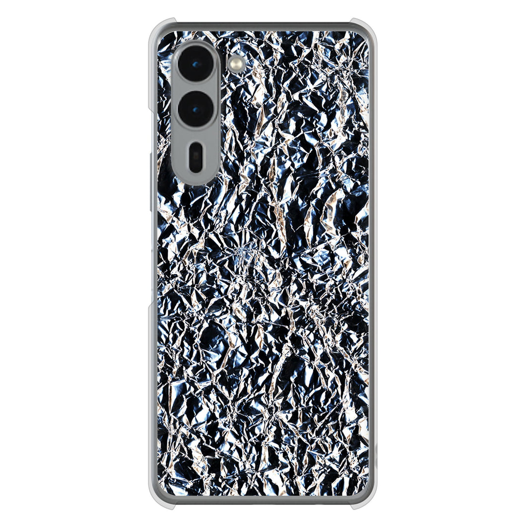 arrows We2 Plus F-51E docomo 高画質仕上げ 背面印刷 ハードケース 【EK835 スタイリッシュアルミシルバー】