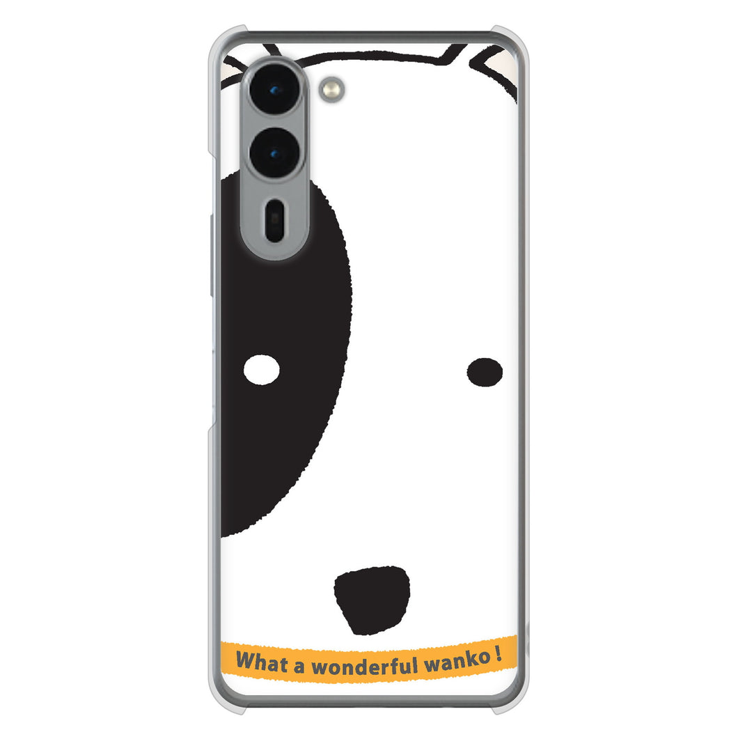 arrows We2 Plus F-51E docomo 高画質仕上げ 背面印刷 ハードケース 【IA800 わんこ】