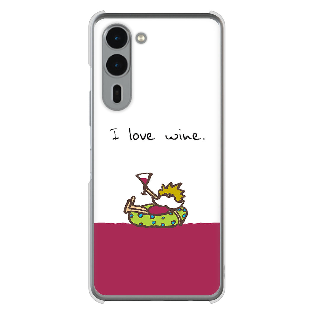 arrows We2 Plus F-51E docomo 高画質仕上げ 背面印刷 ハードケース 【IA811 ワインの神様】