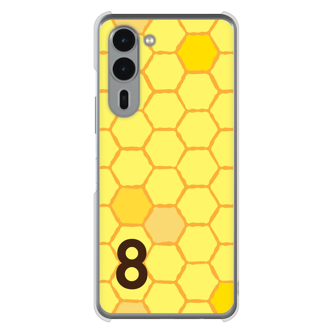 arrows We2 Plus F-51E docomo 高画質仕上げ 背面印刷 ハードケース 【IB913 はちの巣】