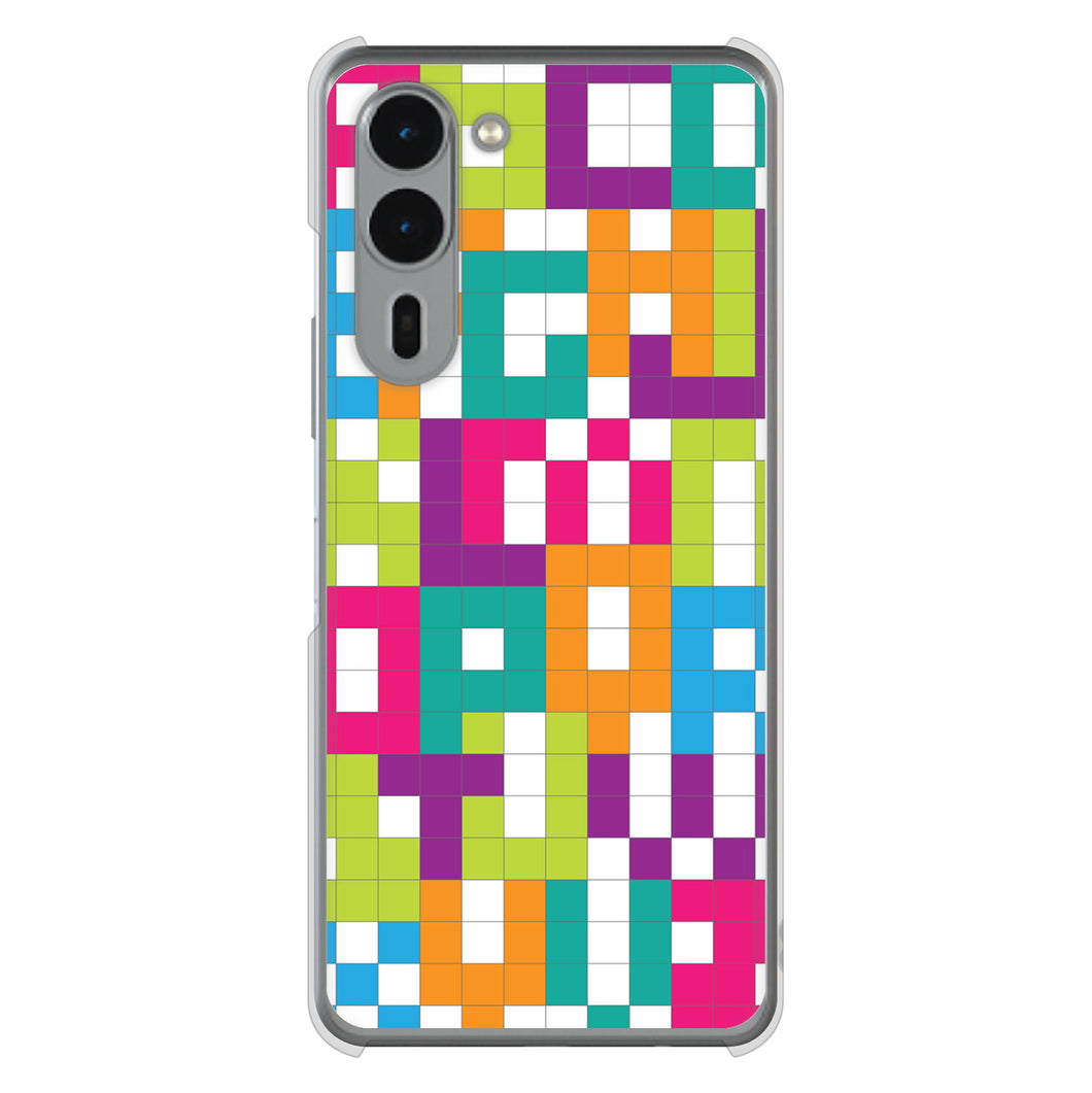 arrows We2 Plus F-51E docomo 高画質仕上げ 背面印刷 ハードケース 【IB916 ブロックアルファベット】