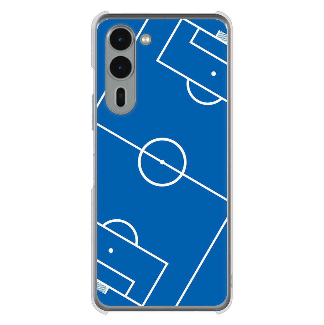 arrows We2 Plus F-51E docomo 高画質仕上げ 背面印刷 ハードケース 【IB922 SOCCER_ピッチ】