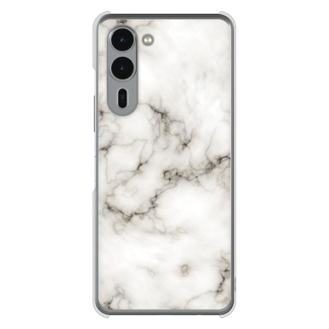 arrows We2 Plus F-51E docomo 高画質仕上げ 背面印刷 ハードケース大理石BK