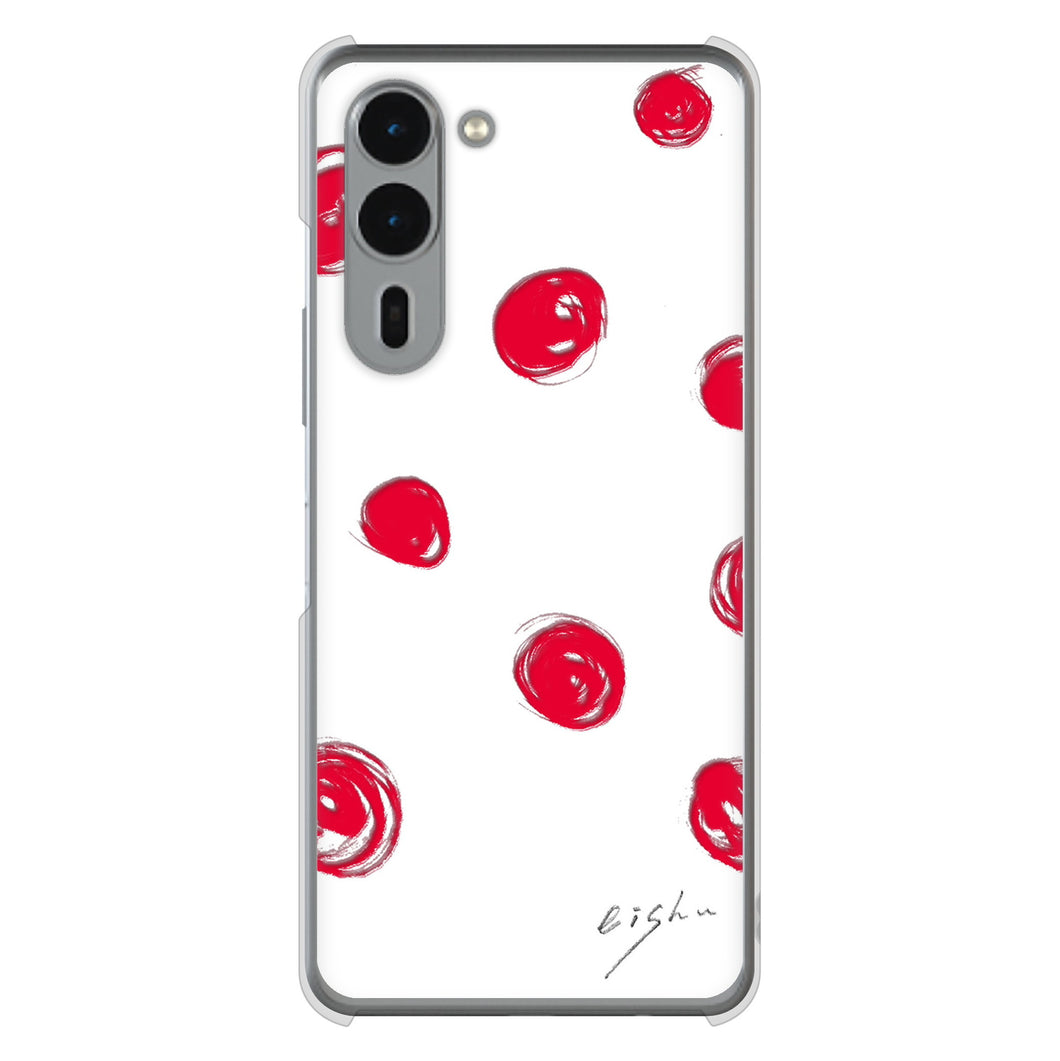 arrows We2 Plus F-51E docomo 高画質仕上げ 背面印刷 ハードケース大野詠舟 手描きシンプル