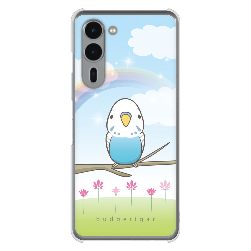 arrows We2 Plus F-51E docomo 高画質仕上げ 背面印刷 ハードケースセキセイインコ