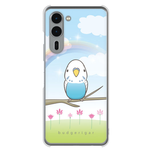 arrows We2 Plus F-51E docomo 高画質仕上げ 背面印刷 ハードケースセキセイインコ