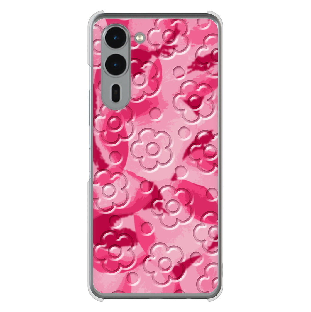 arrows We2 Plus F-51E docomo 高画質仕上げ 背面印刷 ハードケースフラワーヴェルニ