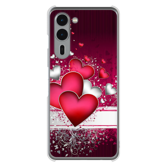 arrows We2 Plus F-51E docomo 高画質仕上げ 背面印刷 ハードケース 【VA835 ハートの息吹】