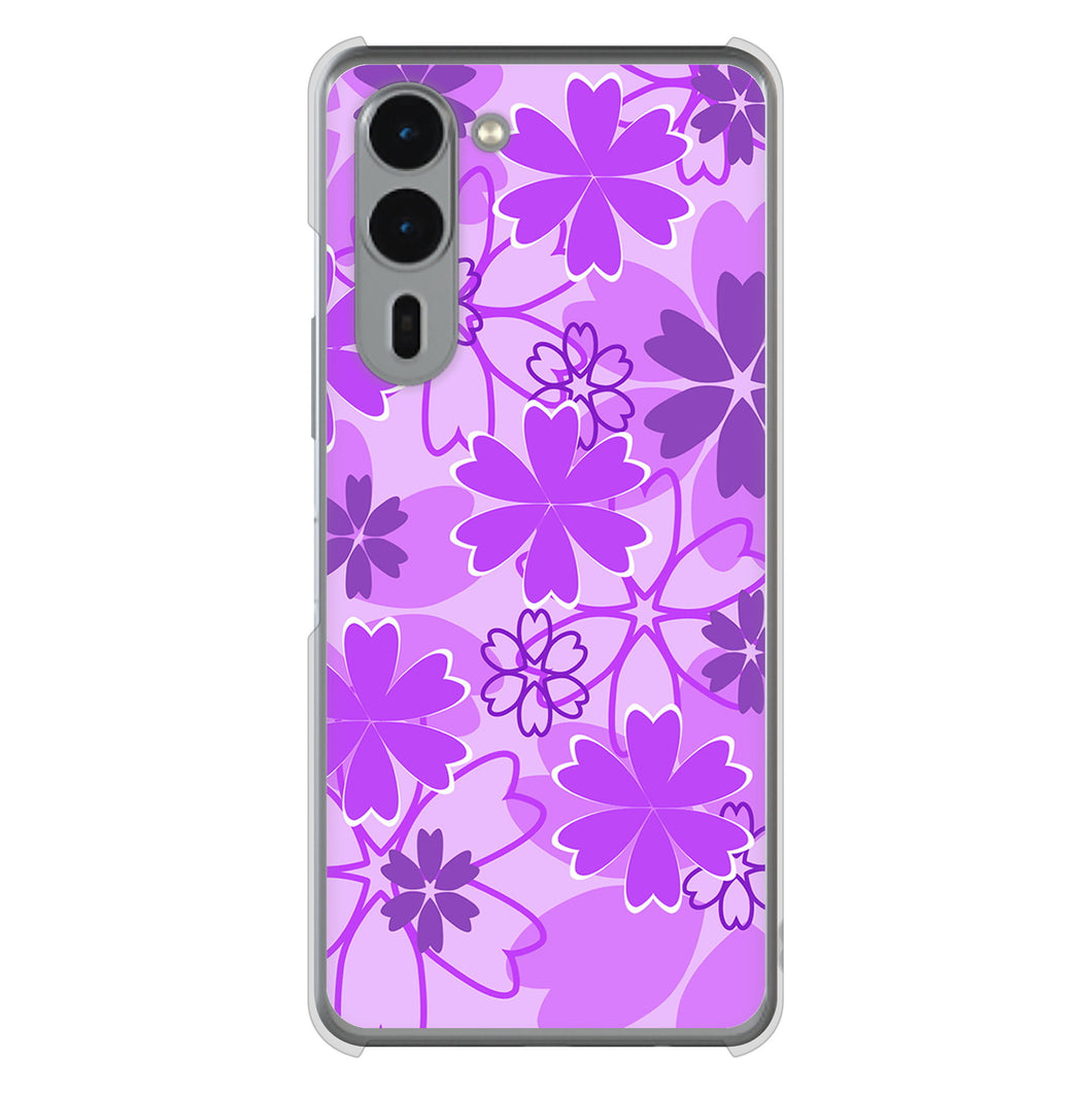 arrows We2 Plus F-51E docomo 高画質仕上げ 背面印刷 ハードケース重なり合う花