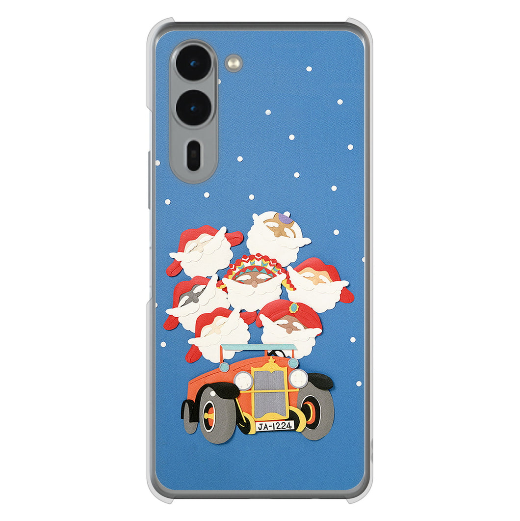 arrows We2 Plus F-51E docomo 高画質仕上げ 背面印刷 ハードケースクリスマス