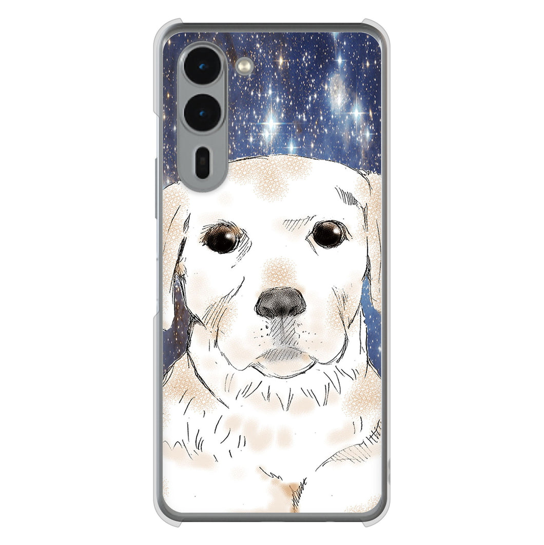 arrows We2 Plus F-51E docomo 高画質仕上げ 背面印刷 ハードケースラブラドールレトリバー