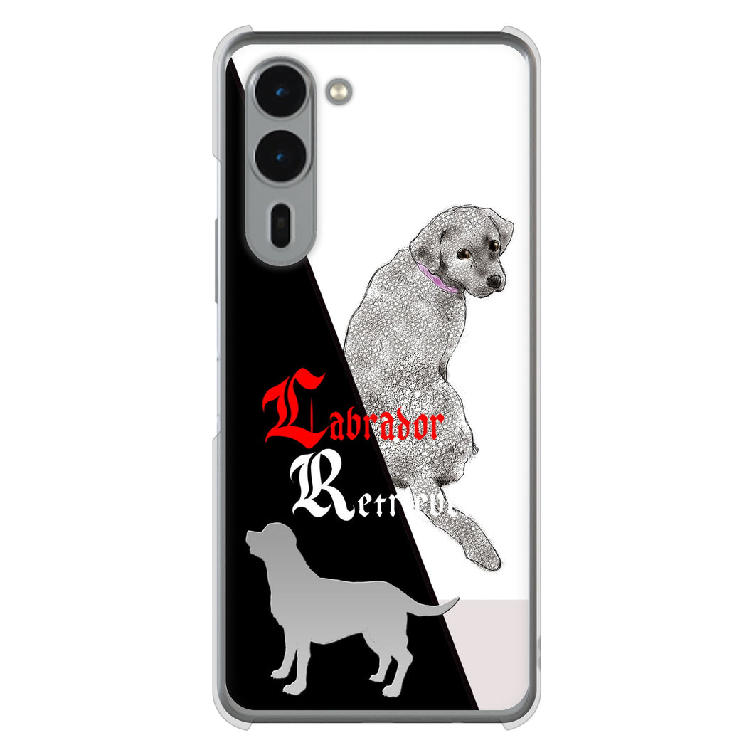 arrows We2 Plus F-51E docomo 高画質仕上げ 背面印刷 ハードケースラブラドールレトリバー