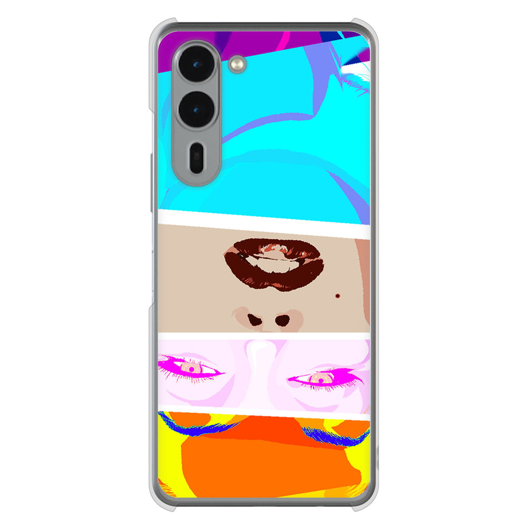 arrows We2 Plus F-51E docomo 高画質仕上げ 背面印刷 ハードケースマリリンモンローデザイン