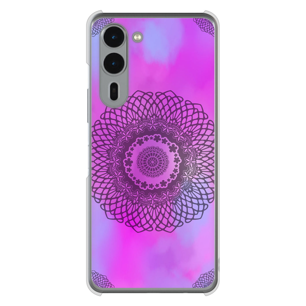 arrows We2 Plus F-51E docomo 高画質仕上げ 背面印刷 ハードケース 【YJ344 レース】