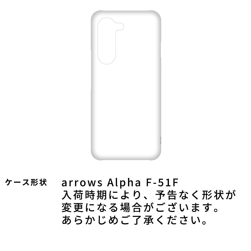 arrows Alpha F-51F docomo 北欧 サークル ストライプ 刺繍 まるっと全貼りハードケース スマホケース