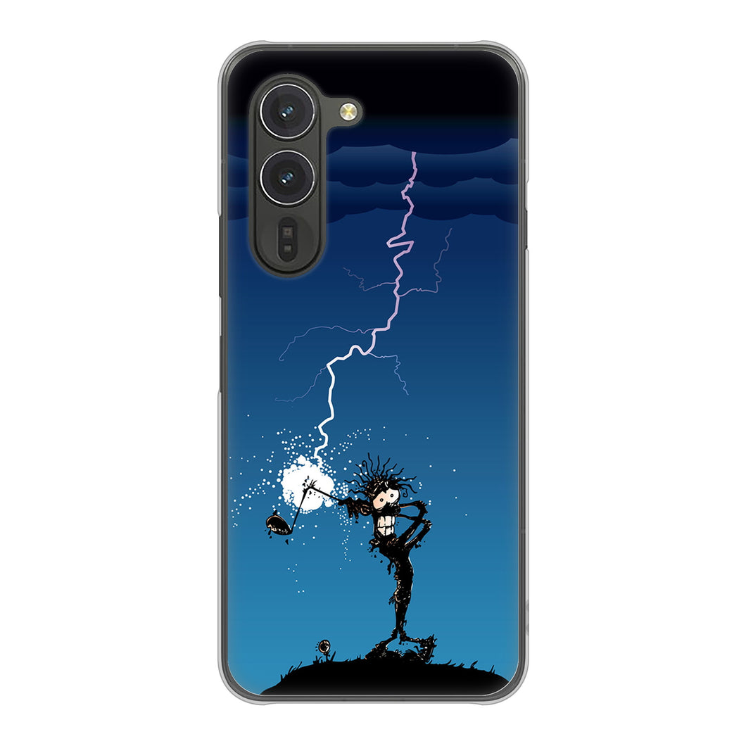 arrows Alpha F-51F docomo 高画質仕上げ 背面印刷 ハードケース 【417 ゴルファーの苦難】