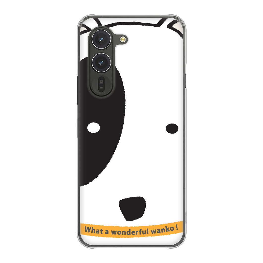 arrows Alpha F-51F docomo 高画質仕上げ 背面印刷 ハードケース 【IA800 わんこ】