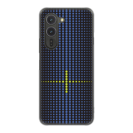 arrows Alpha F-51F docomo 高画質仕上げ 背面印刷 ハードケース 【IB907 グラデーションドット】