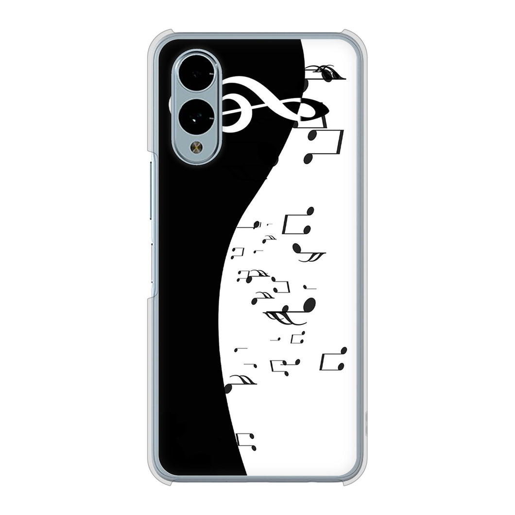 arrows We2 F-52E docomo 高画質仕上げ 背面印刷 ハードケース音符