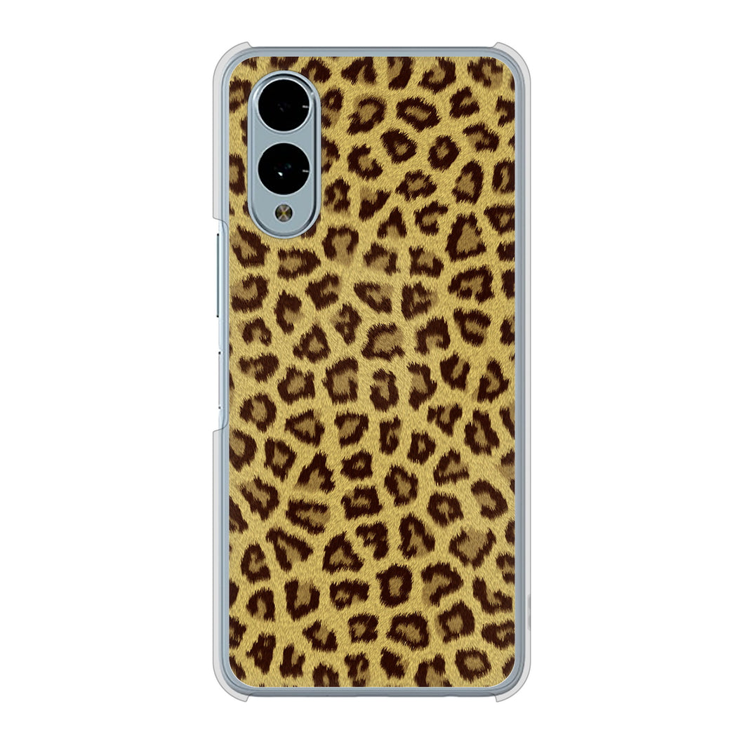 arrows We2 F-52E docomo 高画質仕上げ 背面印刷 ハードケースヒョウ柄ベーシックS