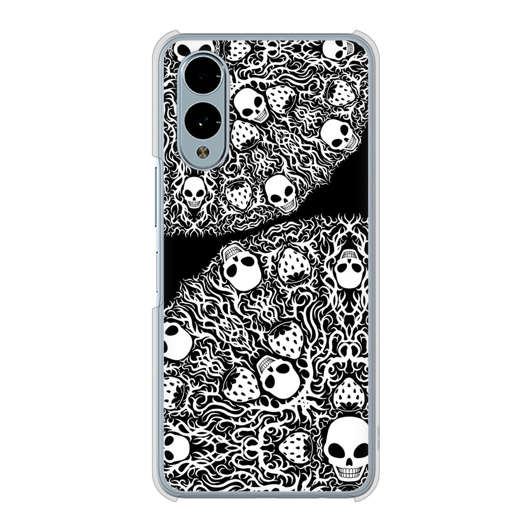 arrows We2 F-52E docomo 高画質仕上げ 背面印刷 ハードケースむかいあぐる 苺骸骨曼荼羅