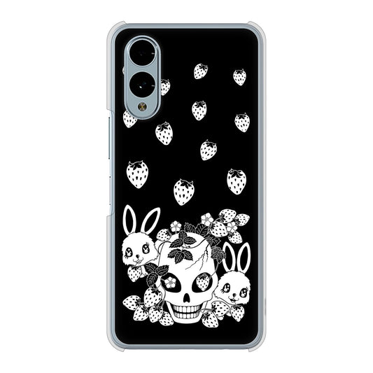 arrows We2 F-52E docomo 高画質仕上げ 背面印刷 ハードケースむかいあぐる 苺兎