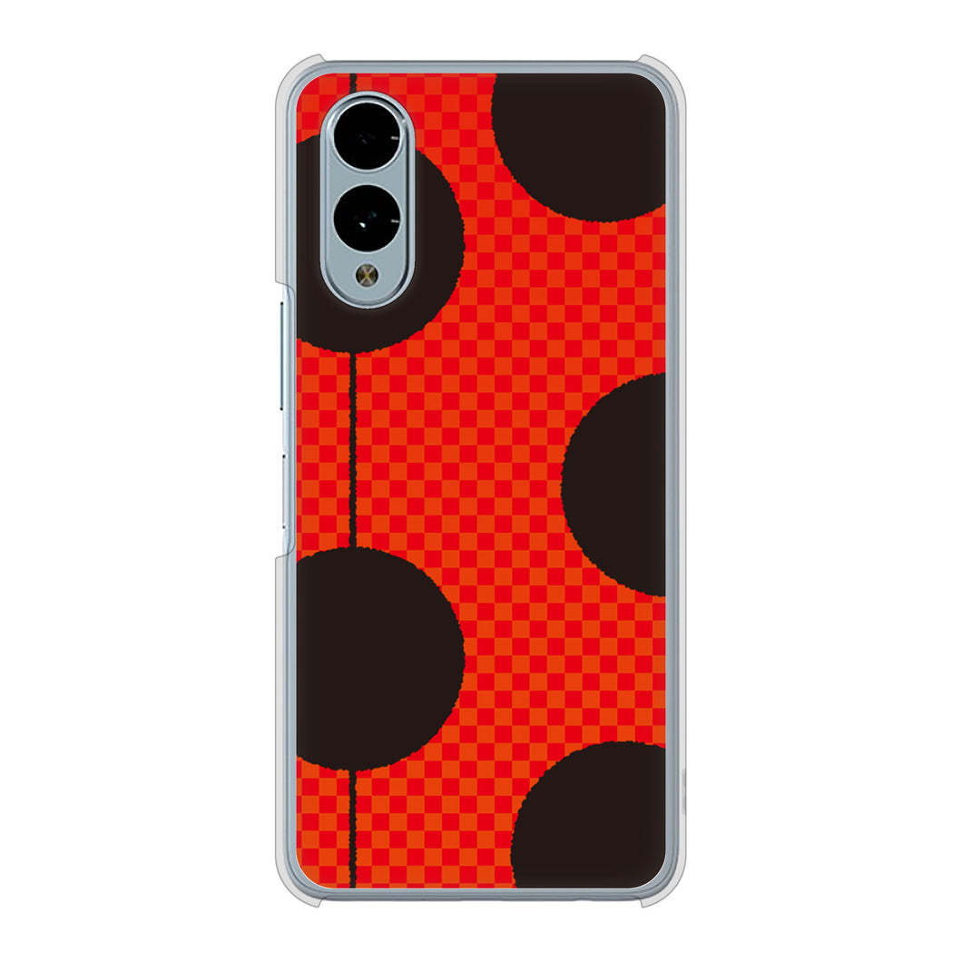 arrows We2 F-52E docomo 高画質仕上げ 背面印刷 ハードケース 【IB906 てんとうむしのシンプル】