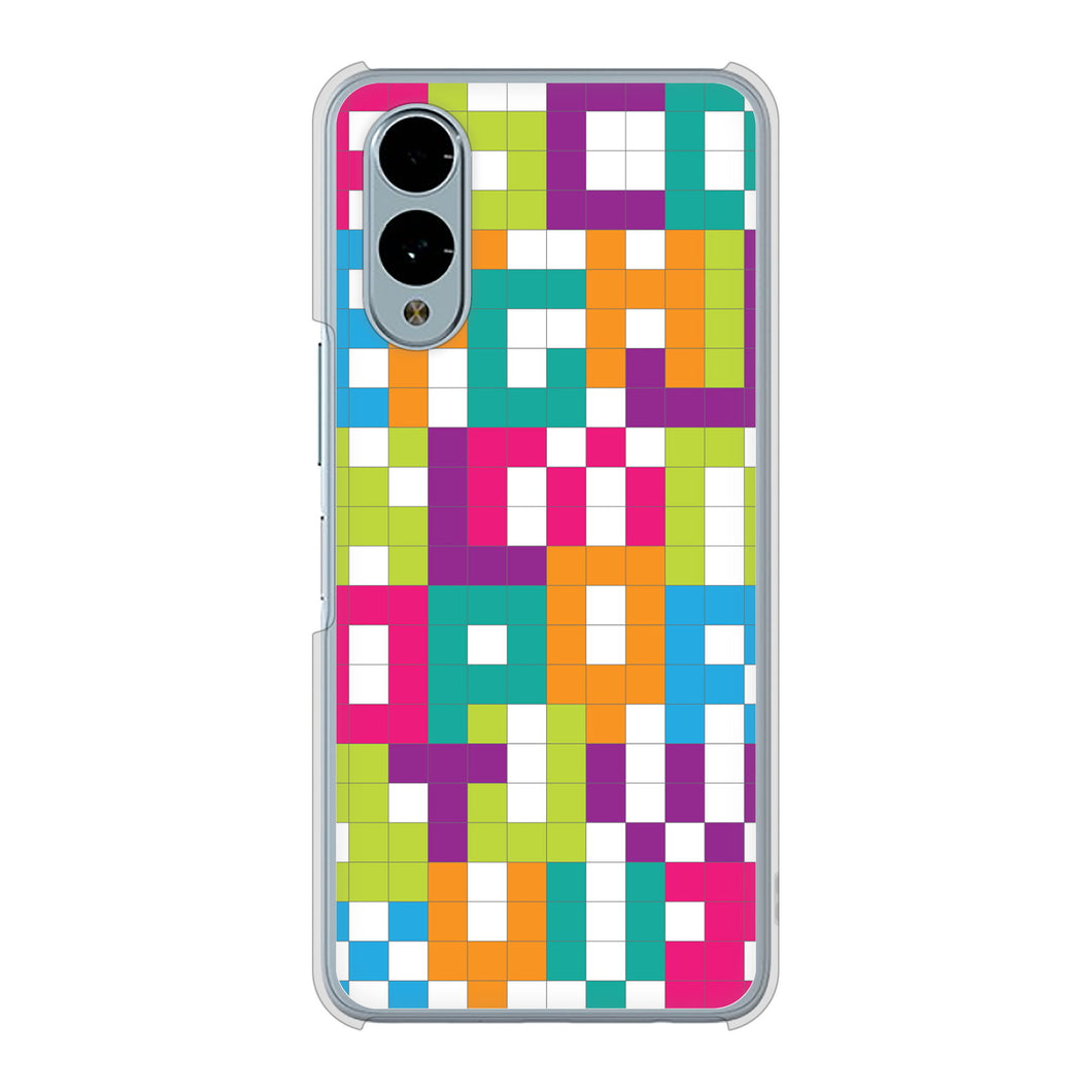 arrows We2 F-52E docomo 高画質仕上げ 背面印刷 ハードケース 【IB916 ブロックアルファベット】