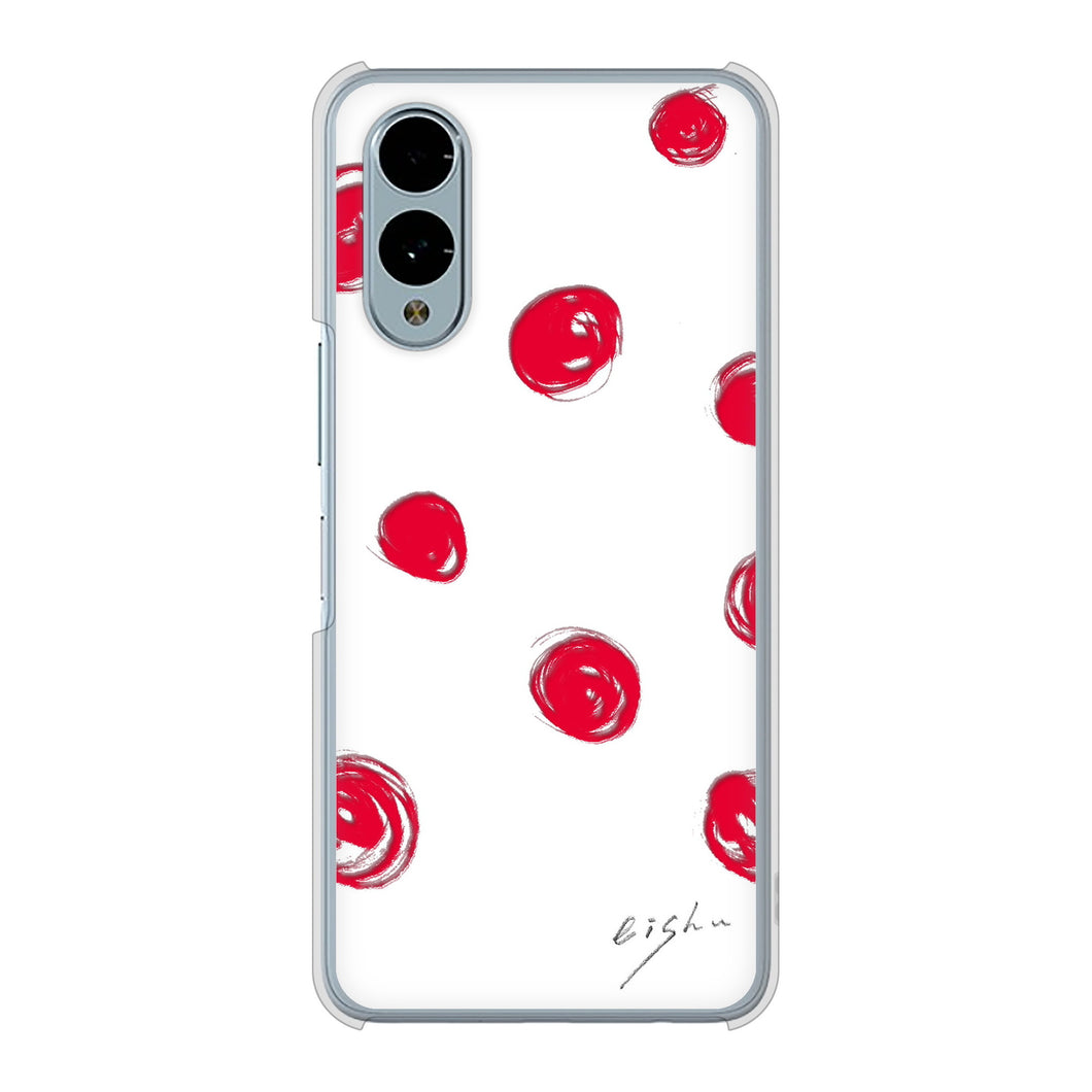 arrows We2 F-52E docomo 高画質仕上げ 背面印刷 ハードケース大野詠舟 手描きシンプル