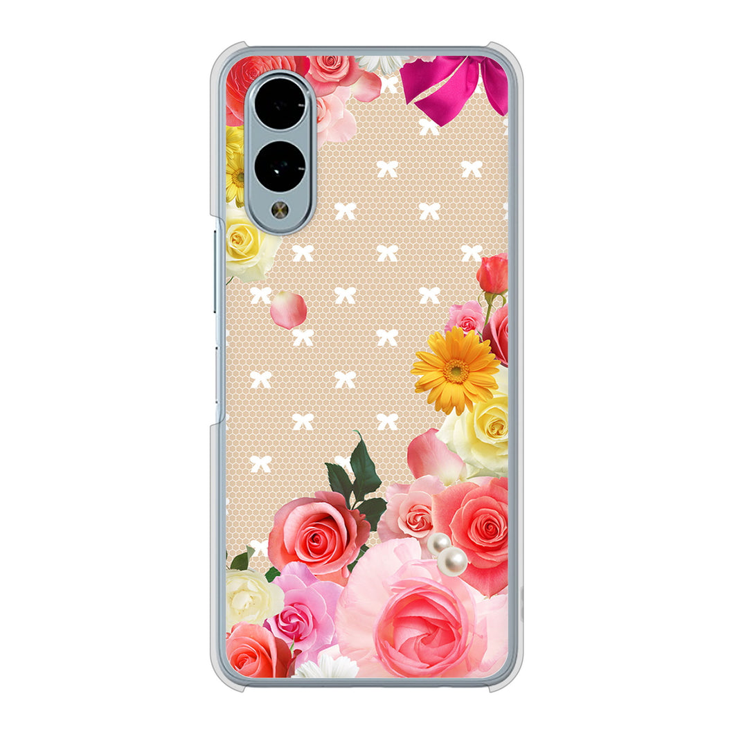 arrows We2 F-52E docomo 高画質仕上げ 背面印刷 ハードケースロマンチックなバラ