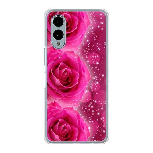 arrows We2 F-52E docomo 高画質仕上げ 背面印刷 ハードケース 【VA815 3連のバラ】