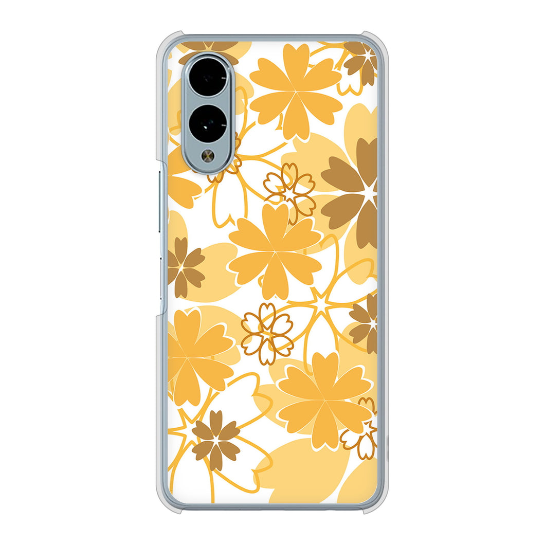 arrows We2 F-52E docomo 高画質仕上げ 背面印刷 ハードケース重なり合う花