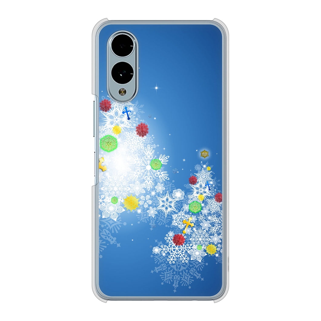 arrows We2 F-52E docomo 高画質仕上げ 背面印刷 ハードケースクリスマス