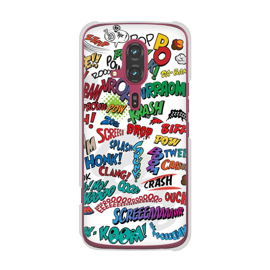 らくらくスマートフォン F-53E docomo 高画質仕上げ 背面印刷 ハードケース 【271 アメリカン キャッチコピー】