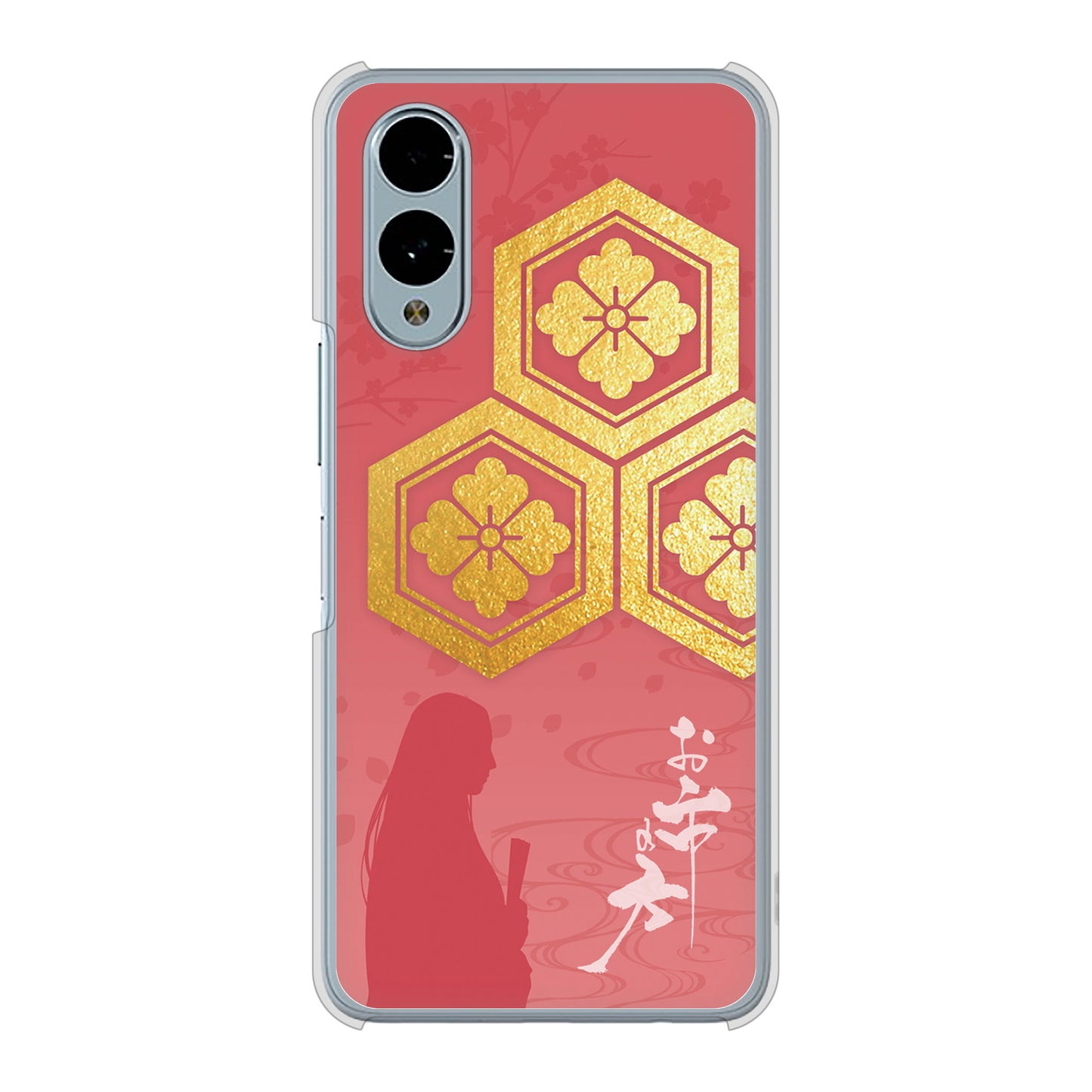 arrows We2 FCG02 au 高画質仕上げ 背面印刷 ハードケース家紋