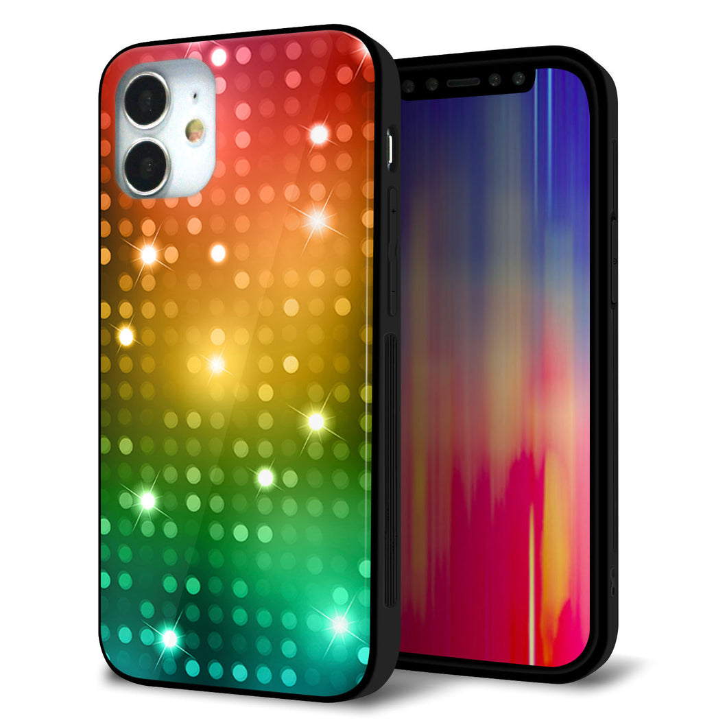iPhone12 mini 強化ガラス&TPUスマホケース ガラプリ【419 フラッシュタワー】
