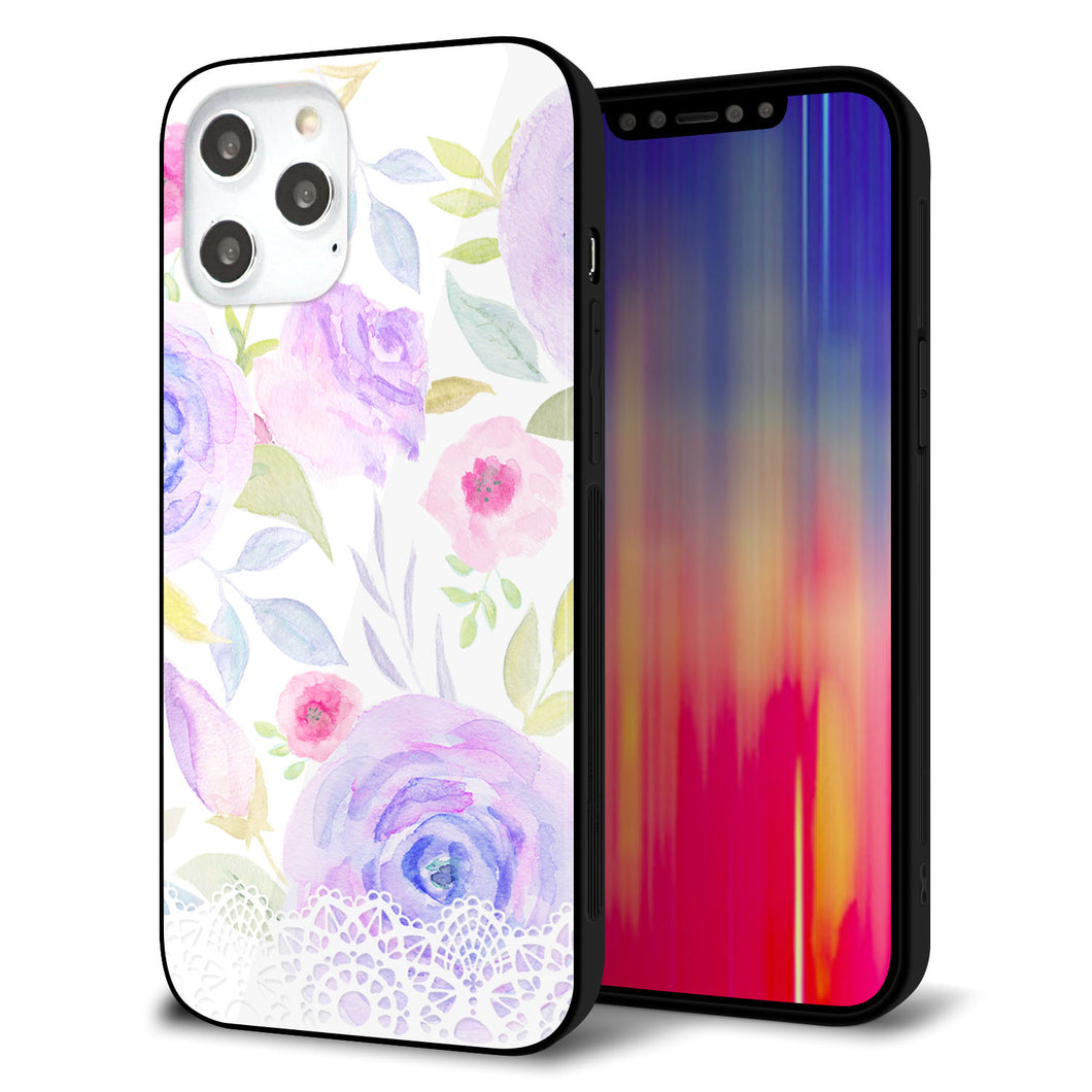 iPhone12 Pro Max 強化ガラス&TPUスマホケース ガラプリ【SC946 ドゥ・パフューム4】