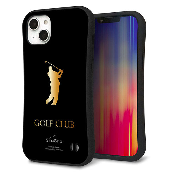 iPhone14 Plus スマホケース 「SEA Grip」 グリップケース Sライン 【610 GOLFCLUB】 UV印刷