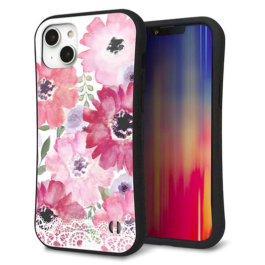 iPhone14 Plus スマホケース 「SEA Grip」 グリップケース Sライン 【SC943 ドゥ・パフューム1】 UV印刷
