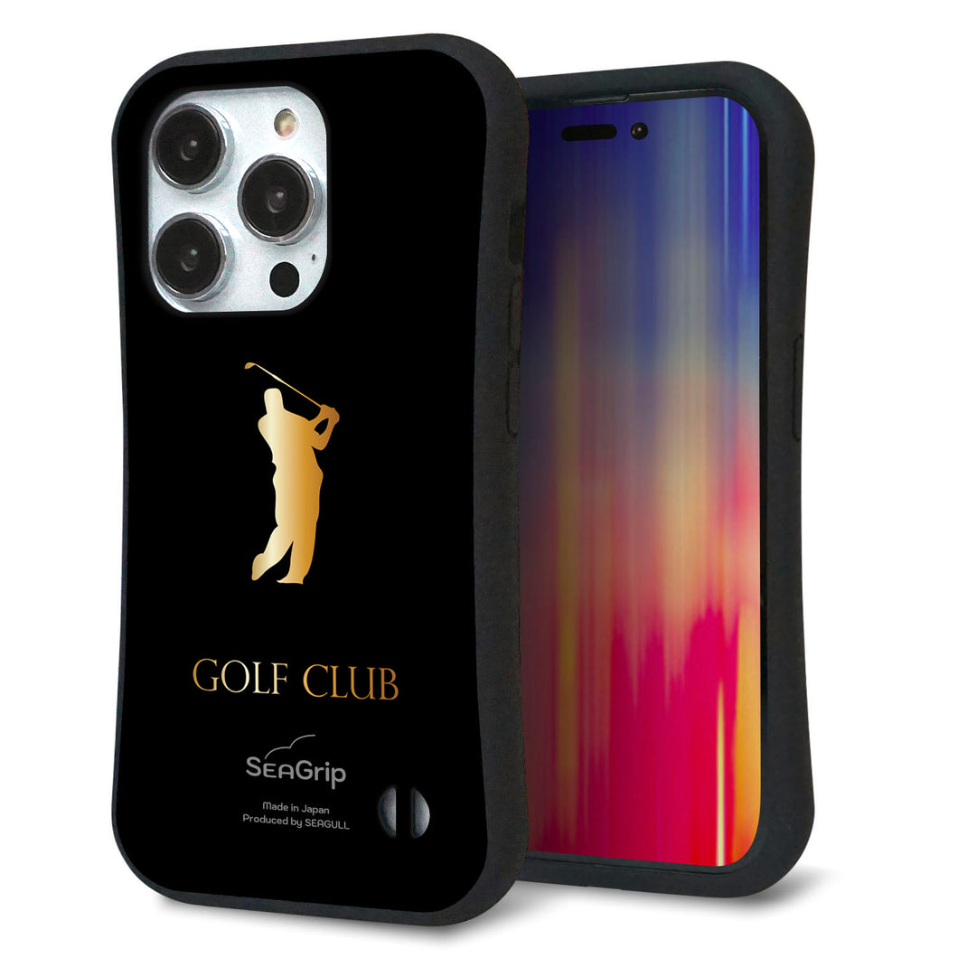 iPhone14 Pro スマホケース 「SEA Grip」 グリップケース Sライン 【610 GOLFCLUB】 UV印刷