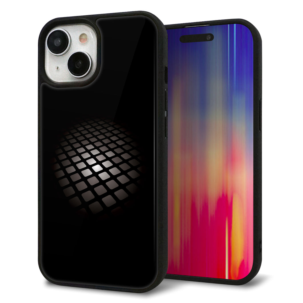 iPhone15 強化ガラス&TPUスマホケース ガラプリ【607 サイエンスコア】