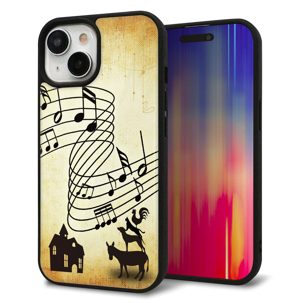 iPhone15 強化ガラス&TPUスマホケース ガラプリ【KM880 ブレーメン】